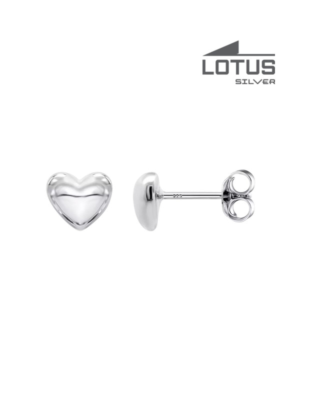 LOTUS SILVER EARRINGS